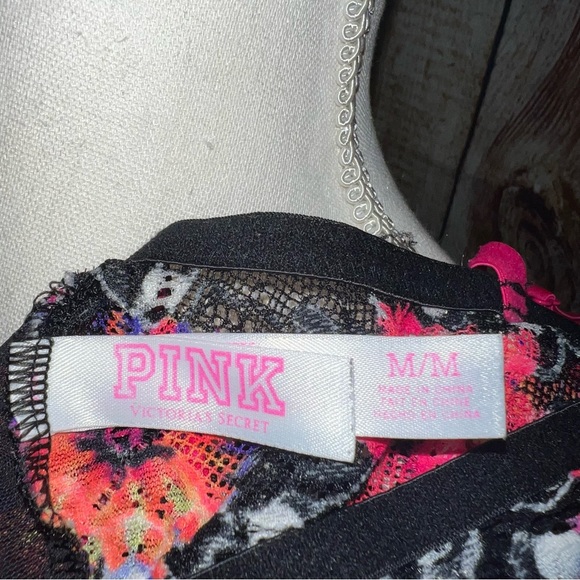 PINK Victorias Secret lace bralette size Medium - Picture 6 of 8